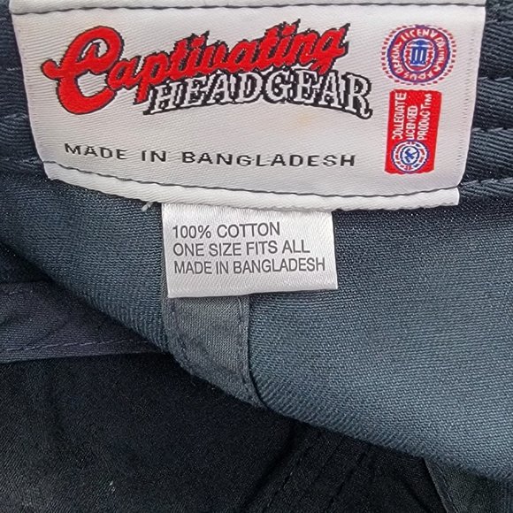 Iowa Hawkeyes Hat Slouch Baseball Cap Black Embroidered Logo Adjustable Strap - Picture 6 of 6